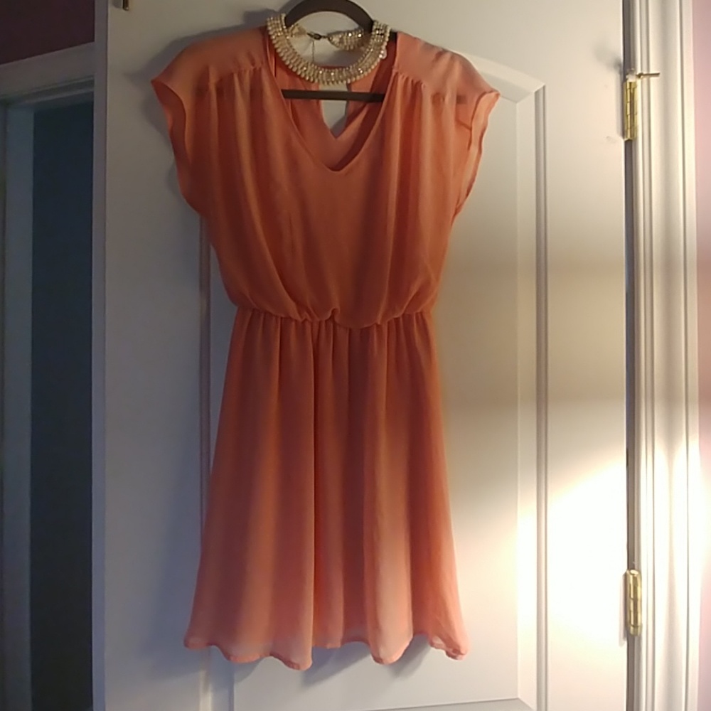Pink dress